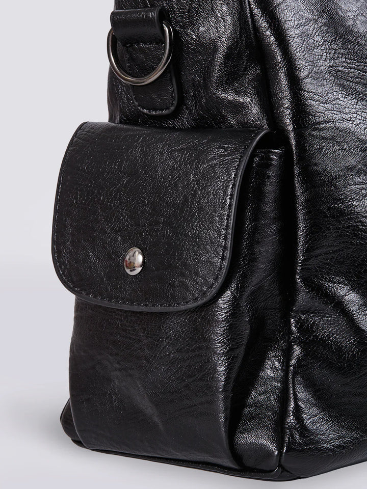 Frauen Puffy Leder Handtasche