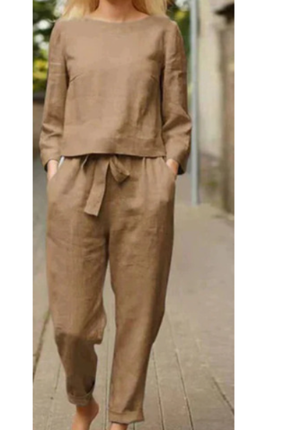 Damen Kurzarm Outfit Set
