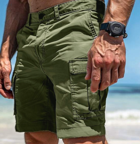 Herren Baumwolle Cargo Shorts