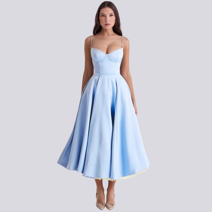 Ärmelloses Korsettkleid Für Damen