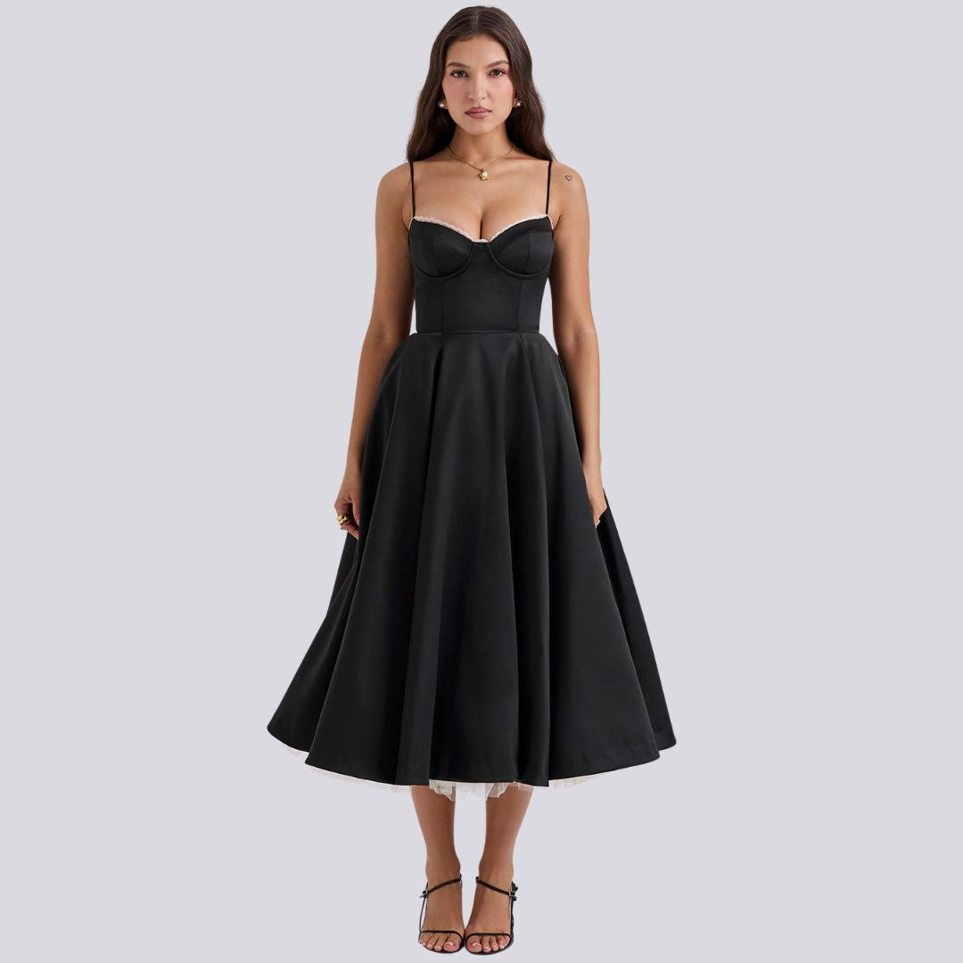 Ärmelloses Korsettkleid Für Damen