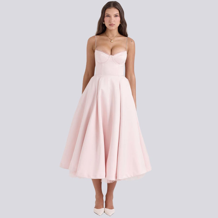 Ärmelloses Korsettkleid Für Damen