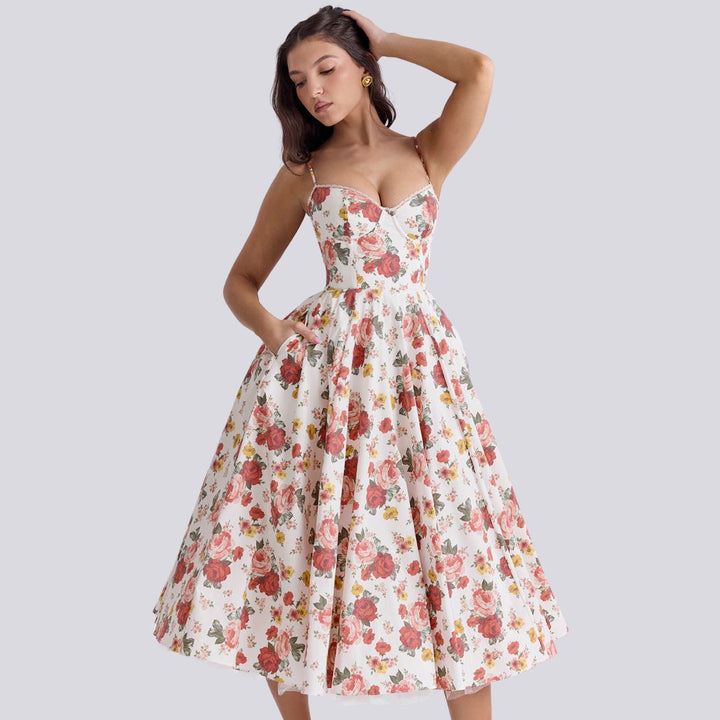 Ärmelloses Korsettkleid Für Damen