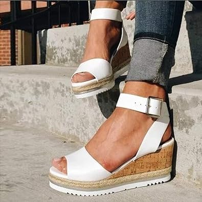 Klassische Damen-Keilsandalen 0