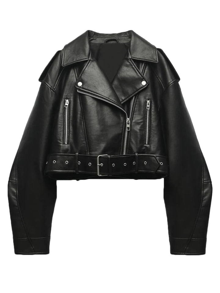 Klassische Damen Bikerjacke – Urbaner Stil für Jeden Tag 0