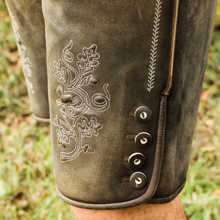 Traditionelle Herren-Lederhose aus echtem Leder