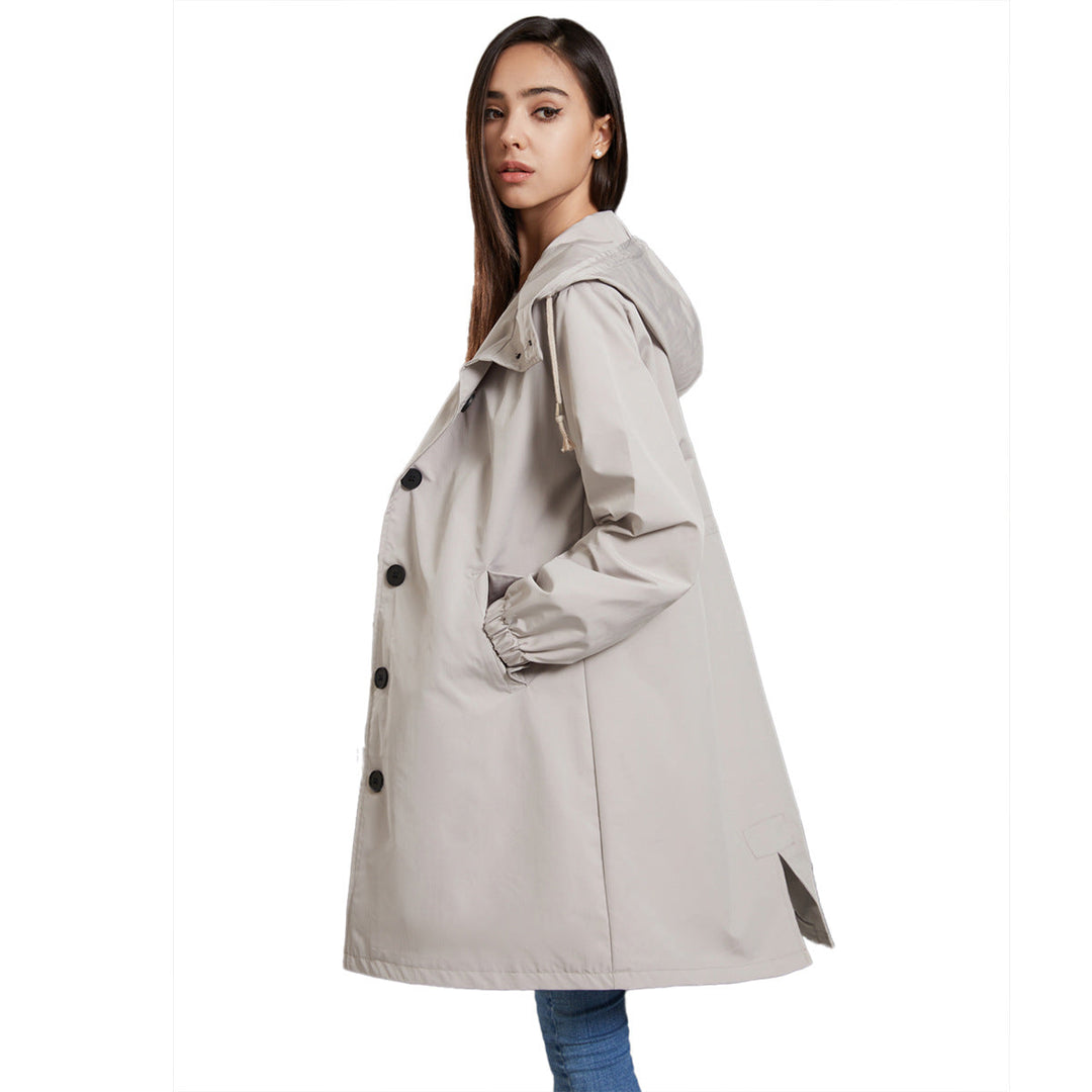 Leichte Damen-Regenjacke – Stilvoller Schutz bei jedem Wetter 0