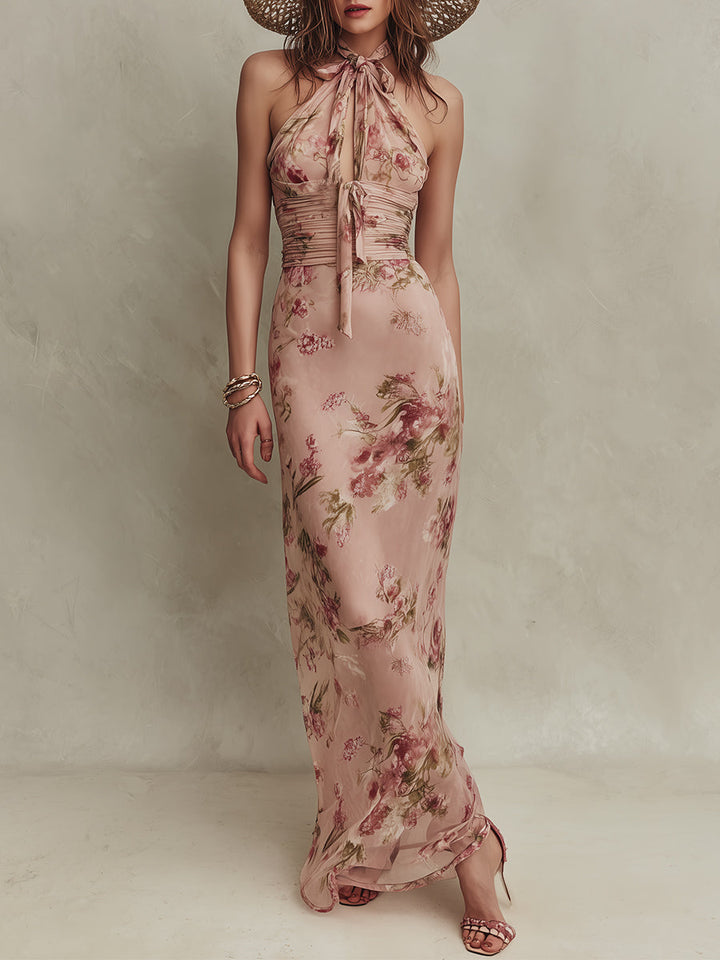Lia Maxikleid mit Blumenmuster: Frische Eleganz für Sommerfeiern 0