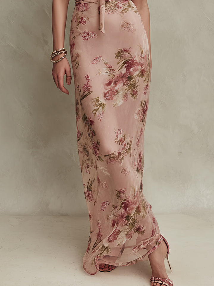 Lia Maxikleid mit Blumenmuster: Frische Eleganz für Sommerfeiern 2