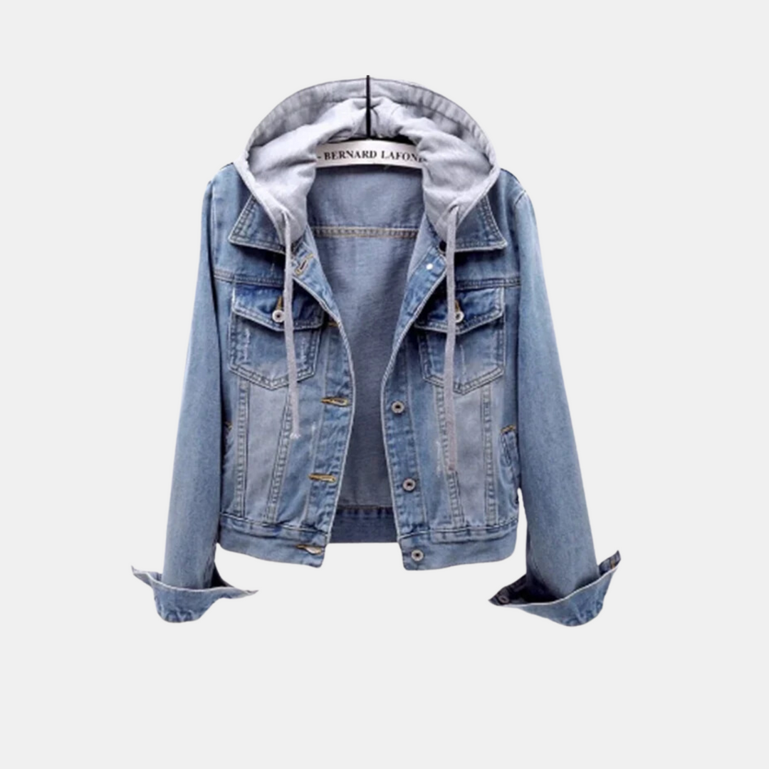 Stylische kurze Jeansjacke für Frauen