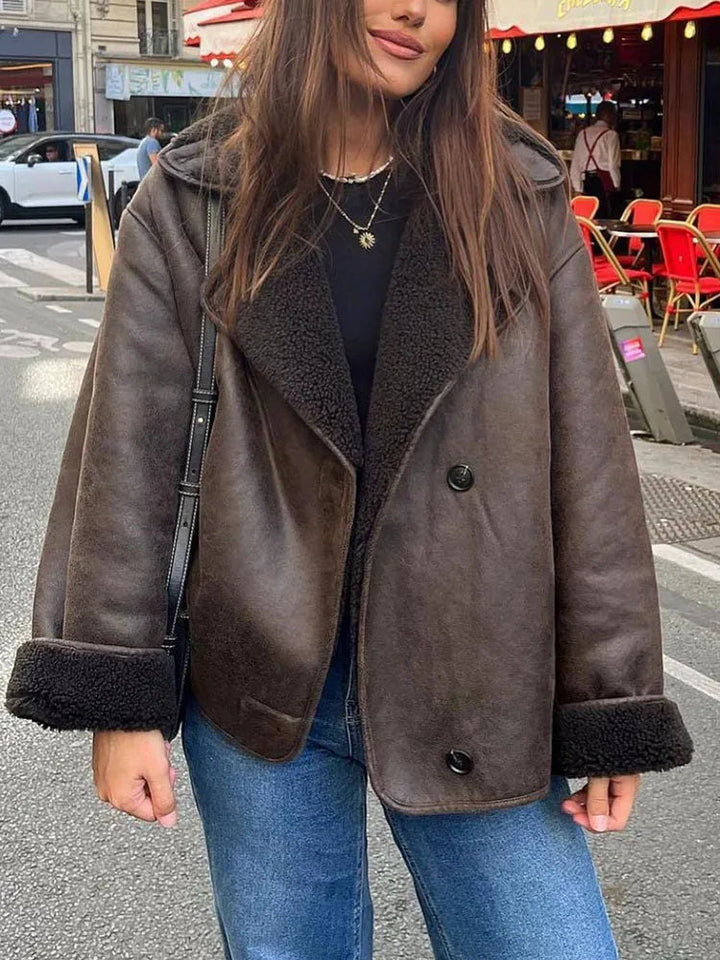 Luxuriöse Fleece Jacke für Damen | Eleganz und Komfort für die kalte Jahreszeit 3