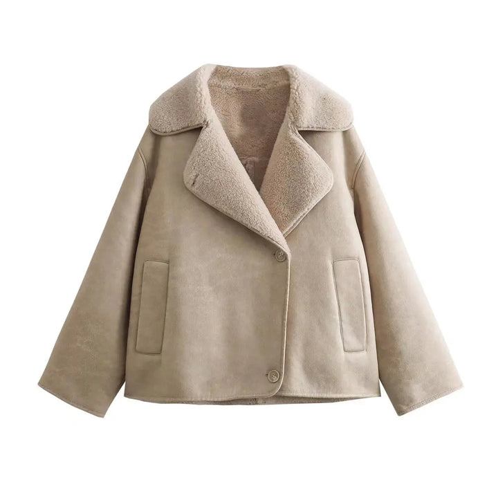 Luxuriöse Fleece Jacke für Damen | Eleganz und Komfort für die kalte Jahreszeit 5