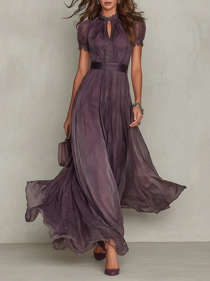 Maxikleid Flavia: Eleganter Chiffon für festliche Anlässe 0