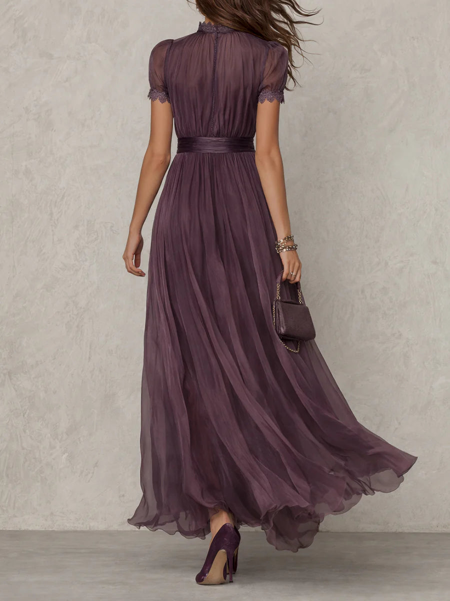 Maxikleid Flavia: Eleganter Chiffon für festliche Anlässe 2