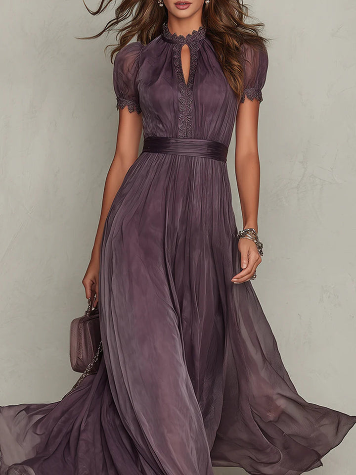 Maxikleid Flavia: Eleganter Chiffon für festliche Anlässe 3