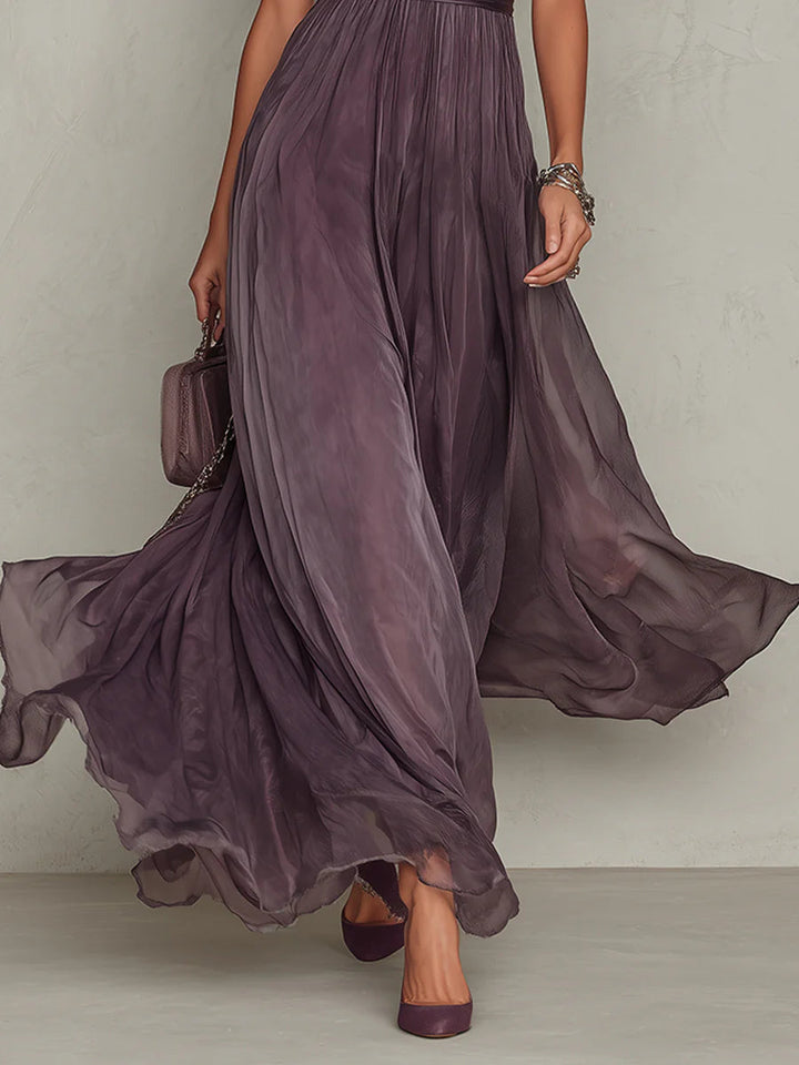 Maxikleid Flavia: Eleganter Chiffon für festliche Anlässe 4