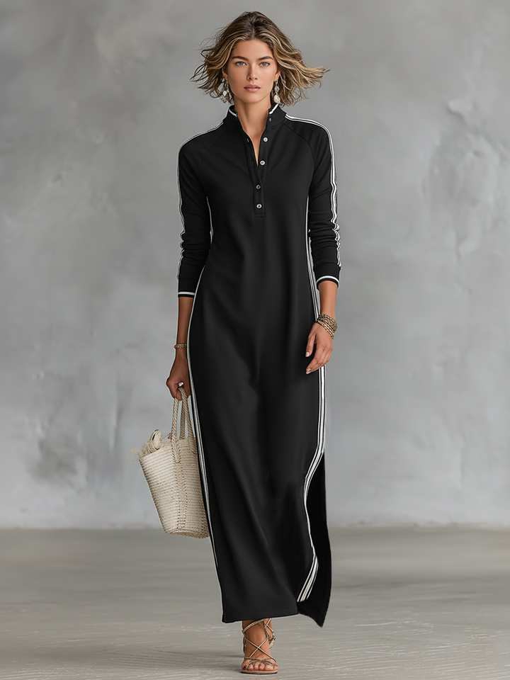 Minimalistisches Maxikleid Langarm: Bequem & Stylisch für Jeden Tag 7