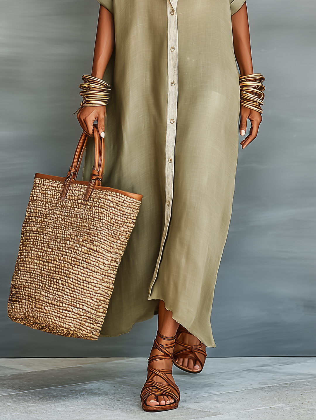 Minimalistisches Maxikleid: Komfortables Design für den Sommer 6