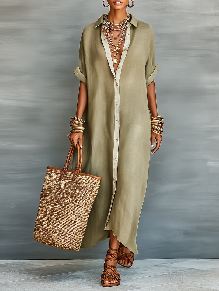 Minimalistisches Maxikleid: Komfortables Design für den Sommer 7