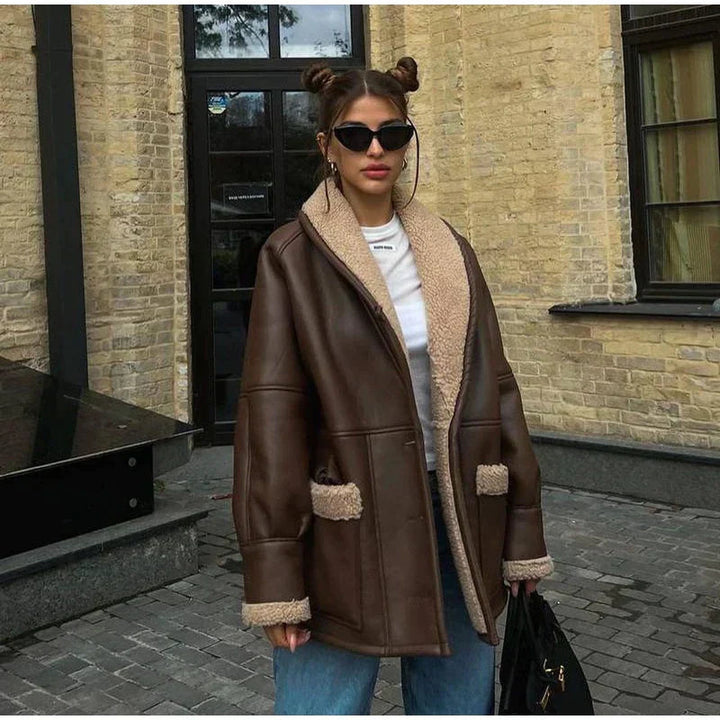 Modische Damenjacke mit Gürtel – Stilvoll und Vielseitig für den Winter 4
