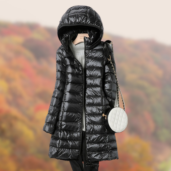 Modische Damenjacke mit Kapuze – Leichte, Atmungsaktive Jacke für Regen und Wind 1