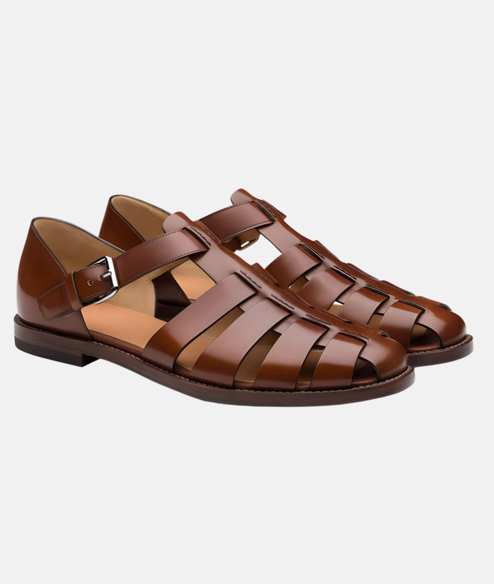 Modische Sandalen mit Riemen und einem eleganten Schnitt 9