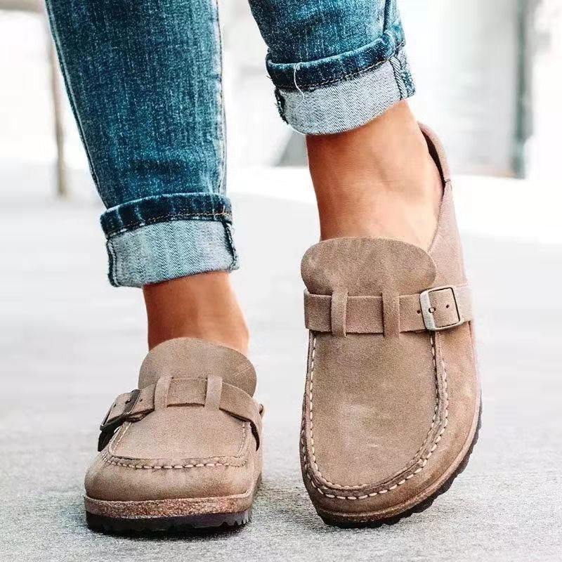 Damen Wildleder SlipOn Schuhe