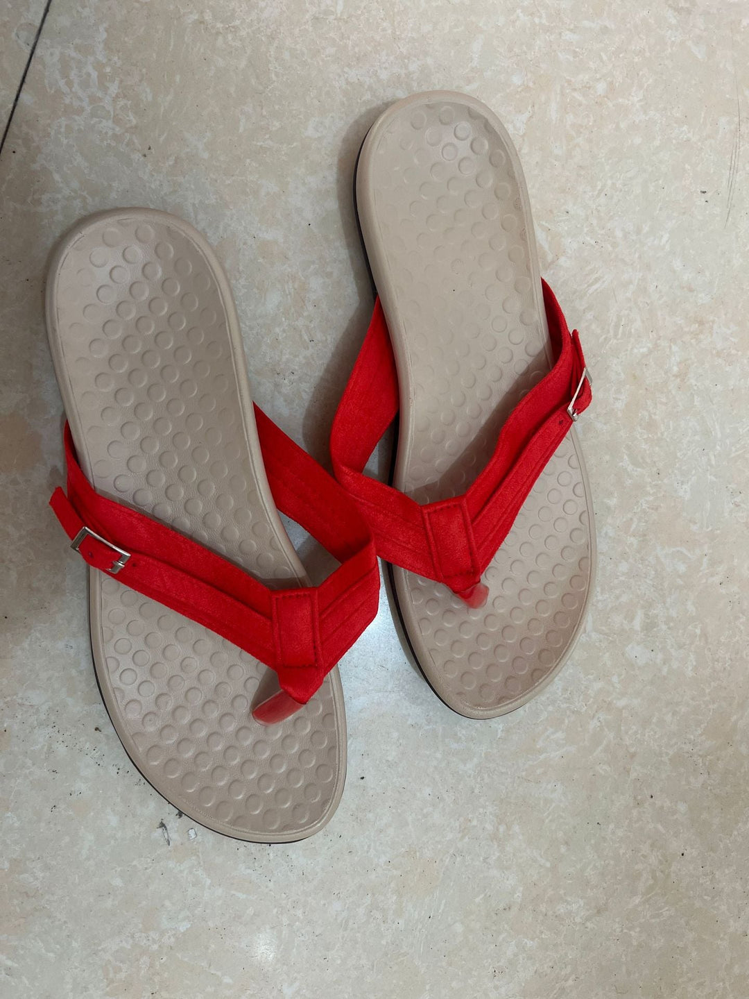 Damen Flip-Flops Mit Verstellbarem Riemen Und Ergonomischer Sohle