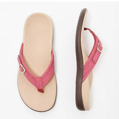 Damen Flip-Flops Mit Verstellbarem Riemen Und Ergonomischer Sohle