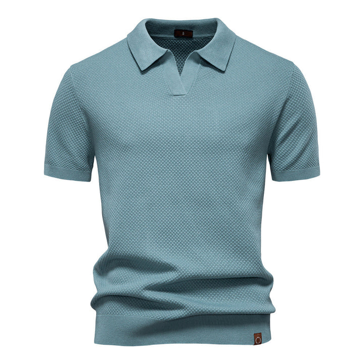 Ulrich | Strukturiertes Polo-Shirt