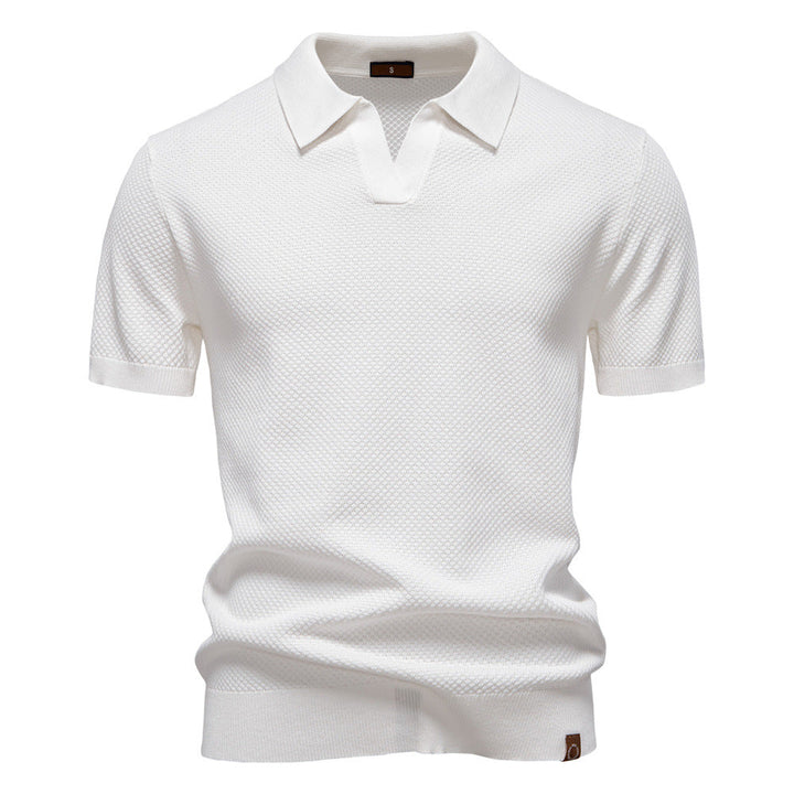 Ulrich | Strukturiertes Polo-Shirt