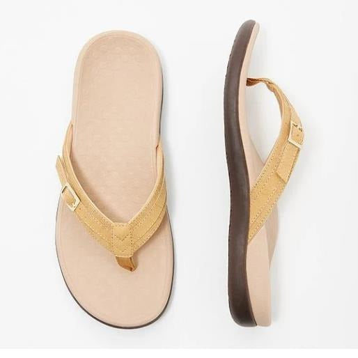 Damen Flip-Flops Mit Verstellbarem Riemen Und Ergonomischer Sohle