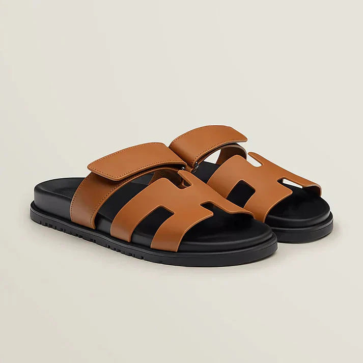 Damen Kunstleder Sandalen Mit Verstellbaren Riemen – Bequeme Sommerschuhe