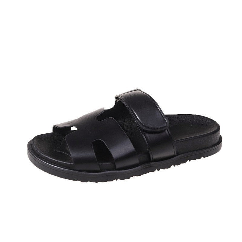 Damen Kunstleder Sandalen Mit Verstellbaren Riemen – Bequeme Sommerschuhe