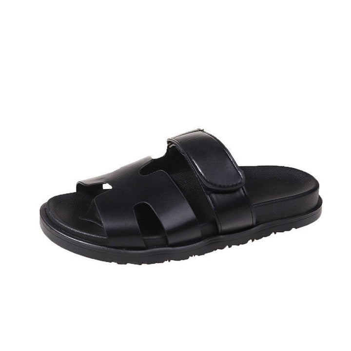 Damen Kunstleder Sandalen Mit Verstellbaren Riemen – Bequeme Sommerschuhe