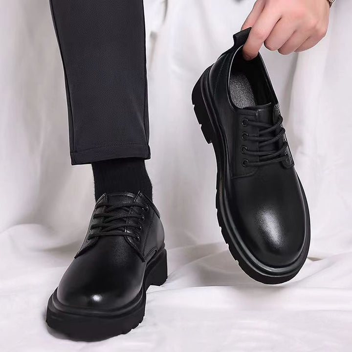 Herren Schnür Oxford Business Casual Schuhe – Formelle Lederschuhe