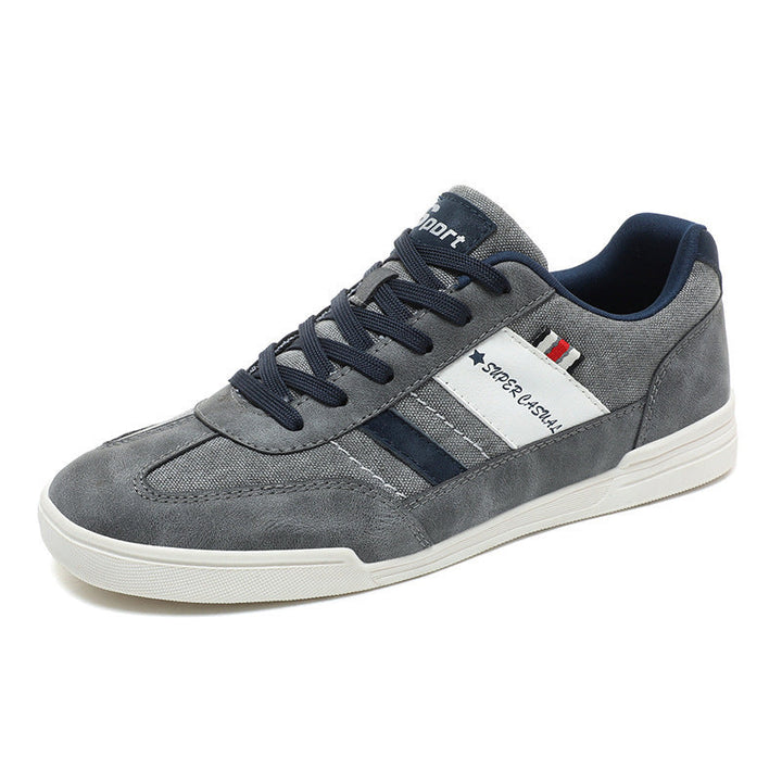 Damen Blaue Schnür-Sneaker Mit Rutschfester Sohle – Gepolsterte Komfortschuhe