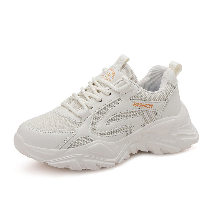 Damen Sportliche Sneakers Mit Atmungsaktivem Obermaterial – Gepolsterte Komfortschuhe