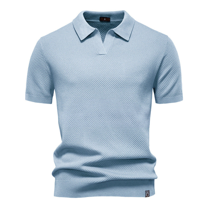 Ulrich | Strukturiertes Polo-Shirt
