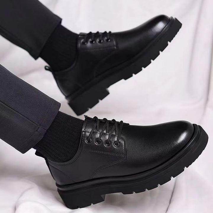 Herren Schnür Oxford Business Casual Schuhe – Formelle Lederschuhe