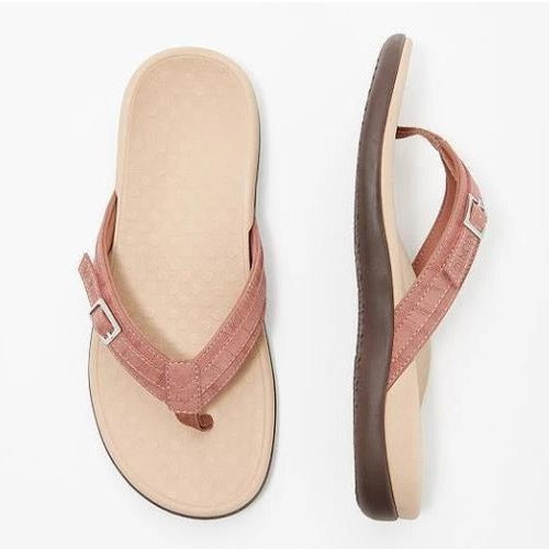 Damen Flip-Flops Mit Verstellbarem Riemen Und Ergonomischer Sohle