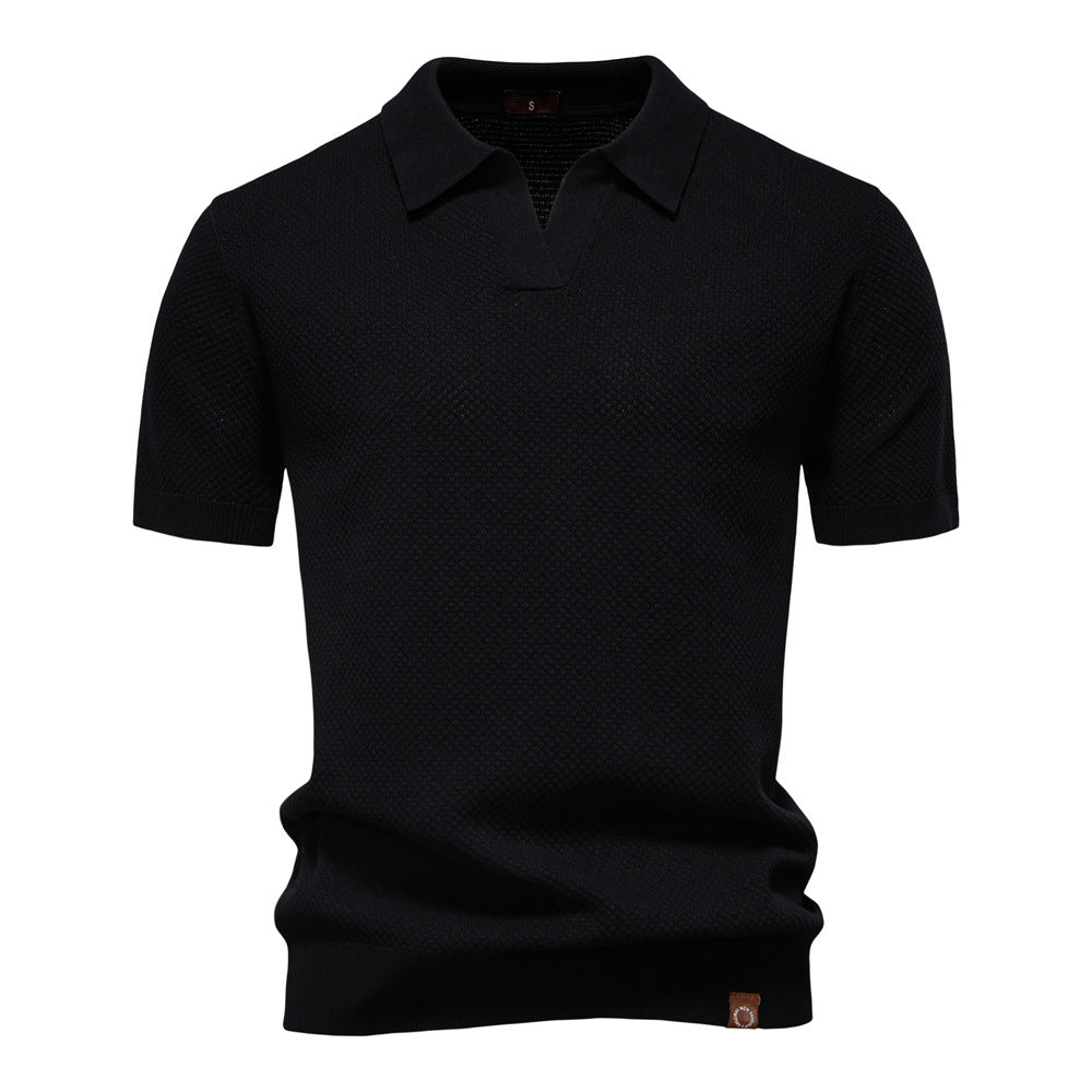 Ulrich | Strukturiertes Polo-Shirt