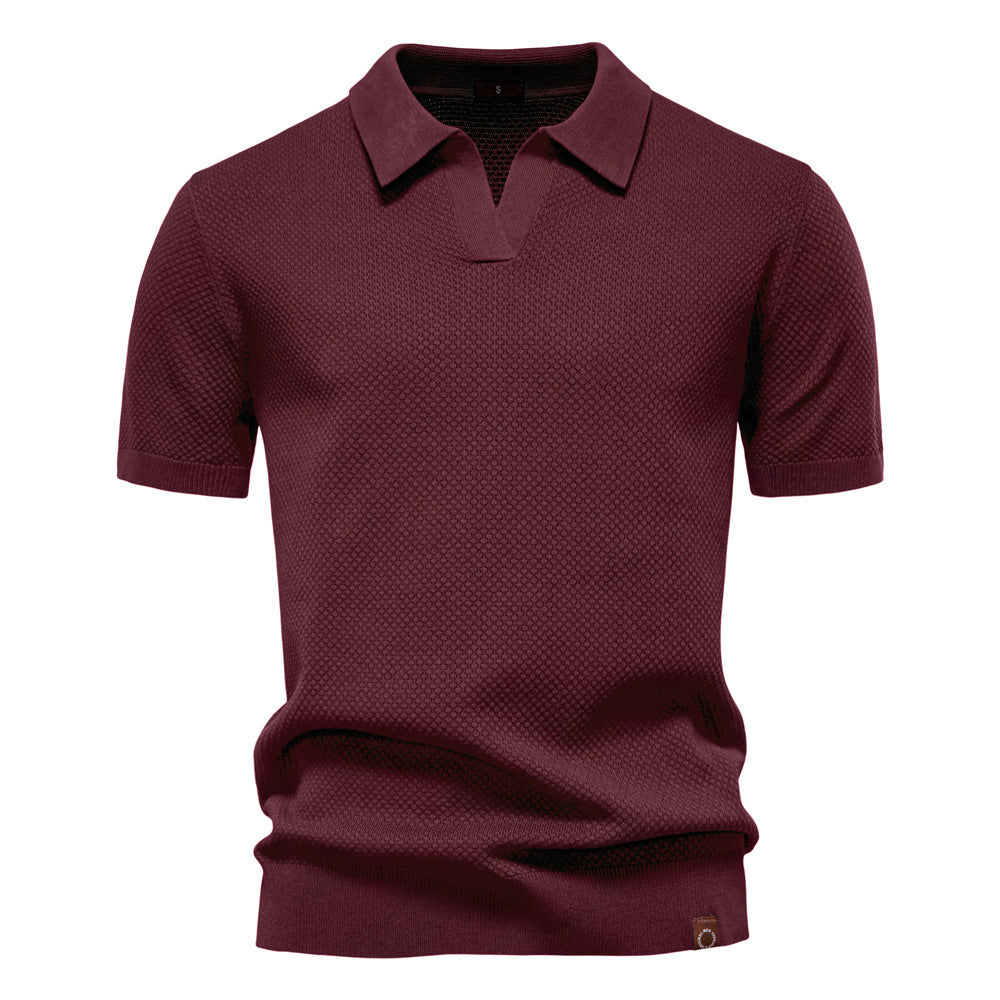 Ulrich | Strukturiertes Polo-Shirt