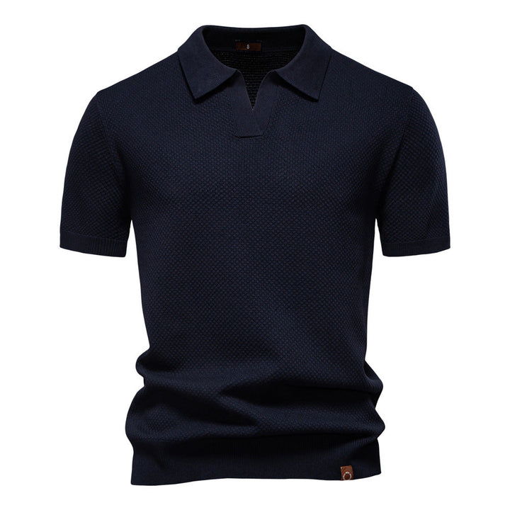 Ulrich | Strukturiertes Polo-Shirt