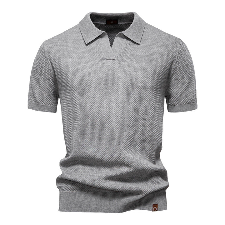 Ulrich | Strukturiertes Polo-Shirt