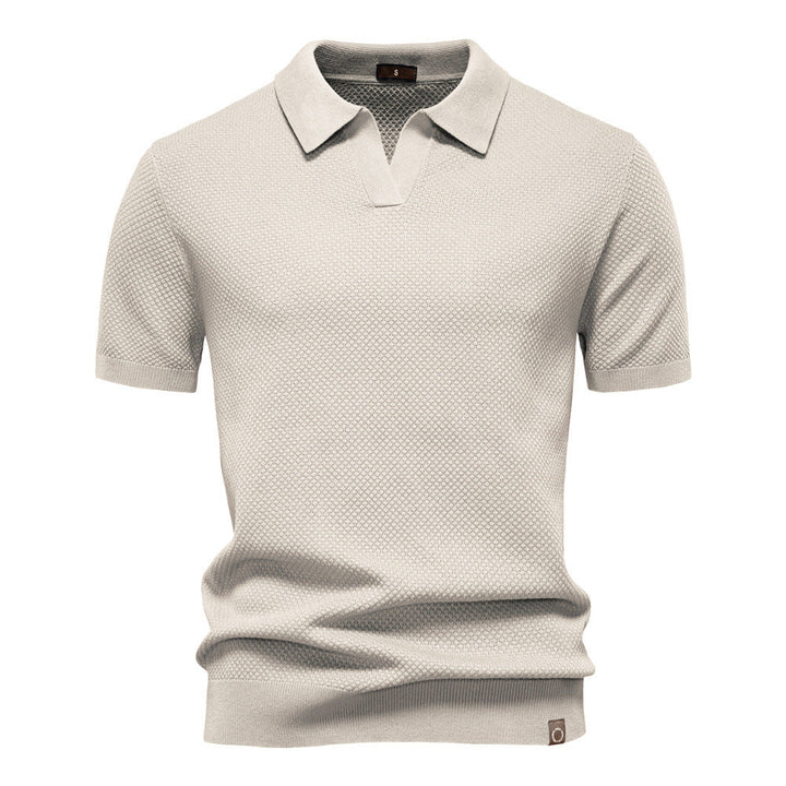 Ulrich | Strukturiertes Polo-Shirt