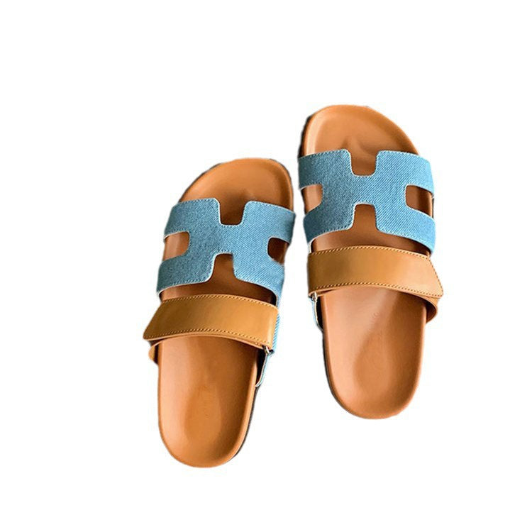 Damen Kunstleder Sandalen Mit Verstellbaren Riemen – Bequeme Sommerschuhe