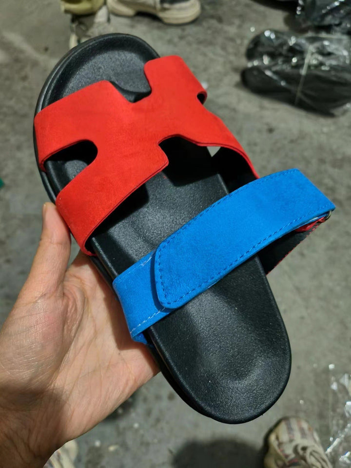 Damen Kunstleder Sandalen Mit Verstellbaren Riemen – Bequeme Sommerschuhe