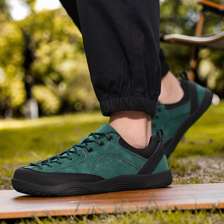 Damen Atmungsaktive Wanderschuhe Mit Rutschfester Sohle Und Schnürung