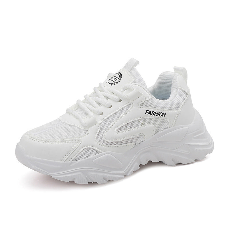 Damen Sportliche Sneakers Mit Atmungsaktivem Obermaterial – Gepolsterte Komfortschuhe
